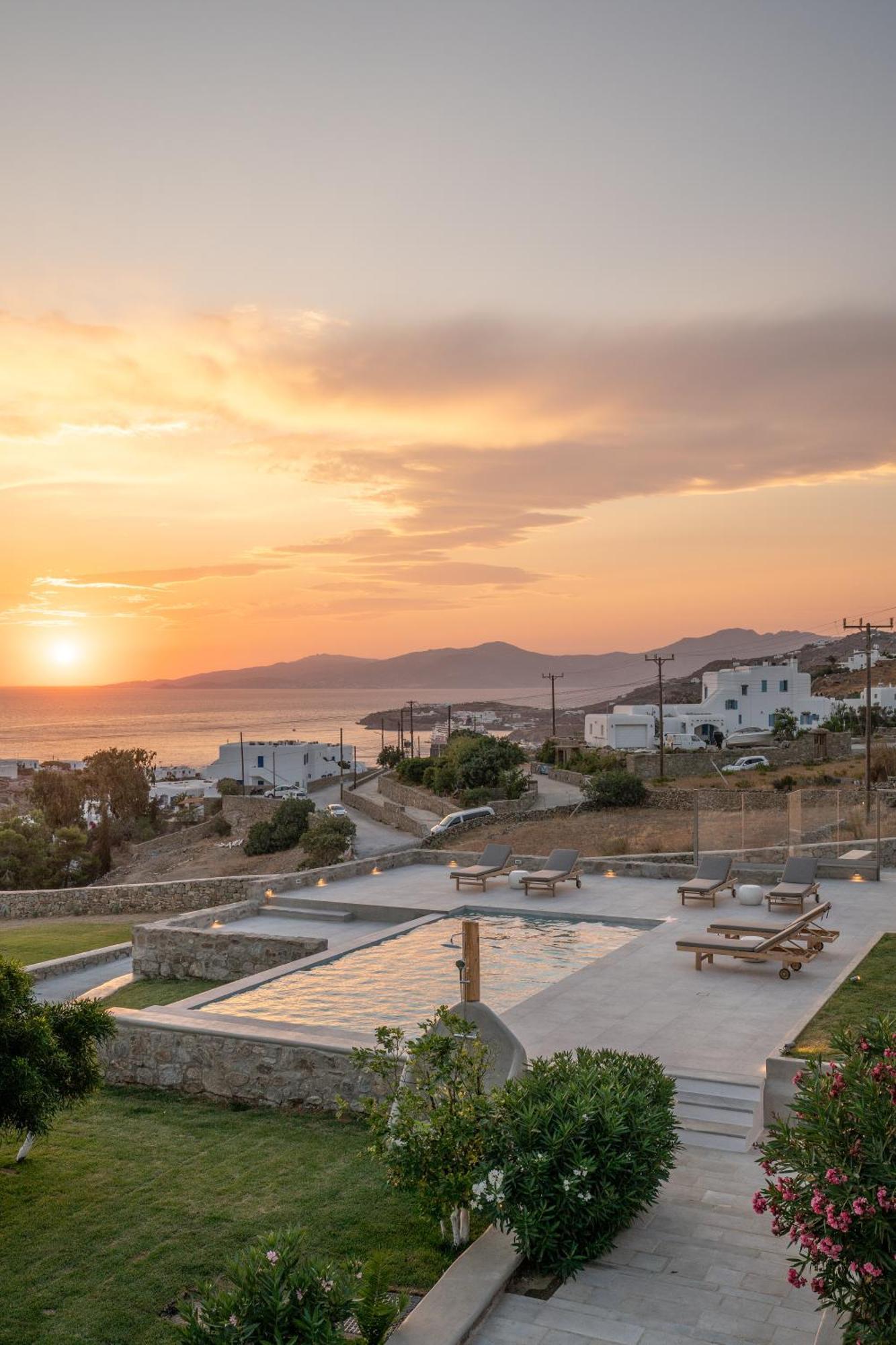 Bed and Breakfast Ostria View Mykonos Mykonos Town Экстерьер фото