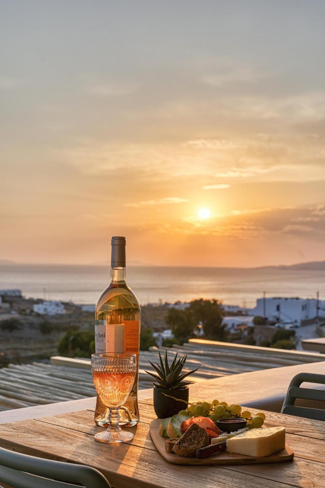 Bed and Breakfast Ostria View Mykonos Mykonos Town Экстерьер фото