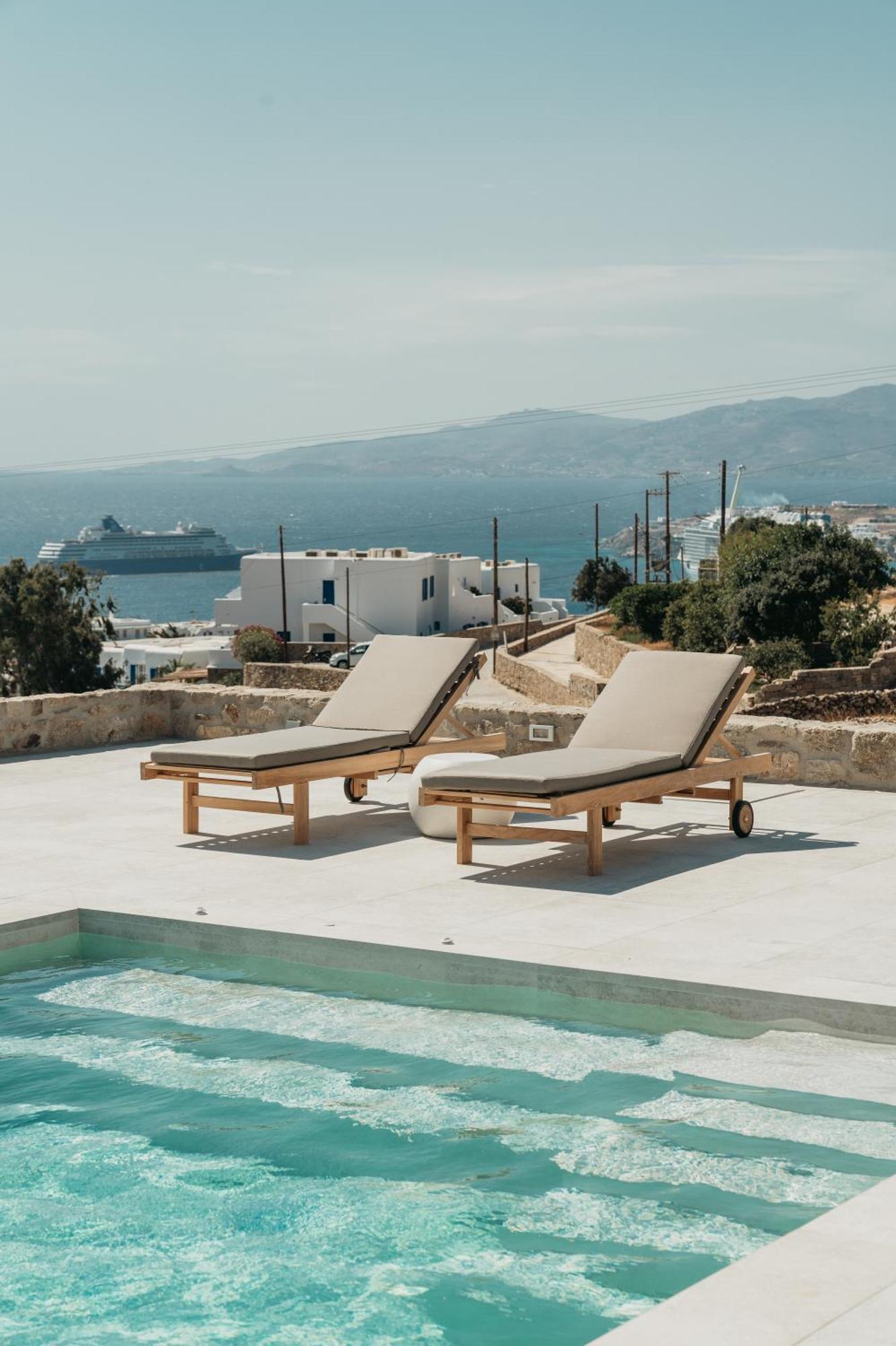 Bed and Breakfast Ostria View Mykonos Mykonos Town Экстерьер фото