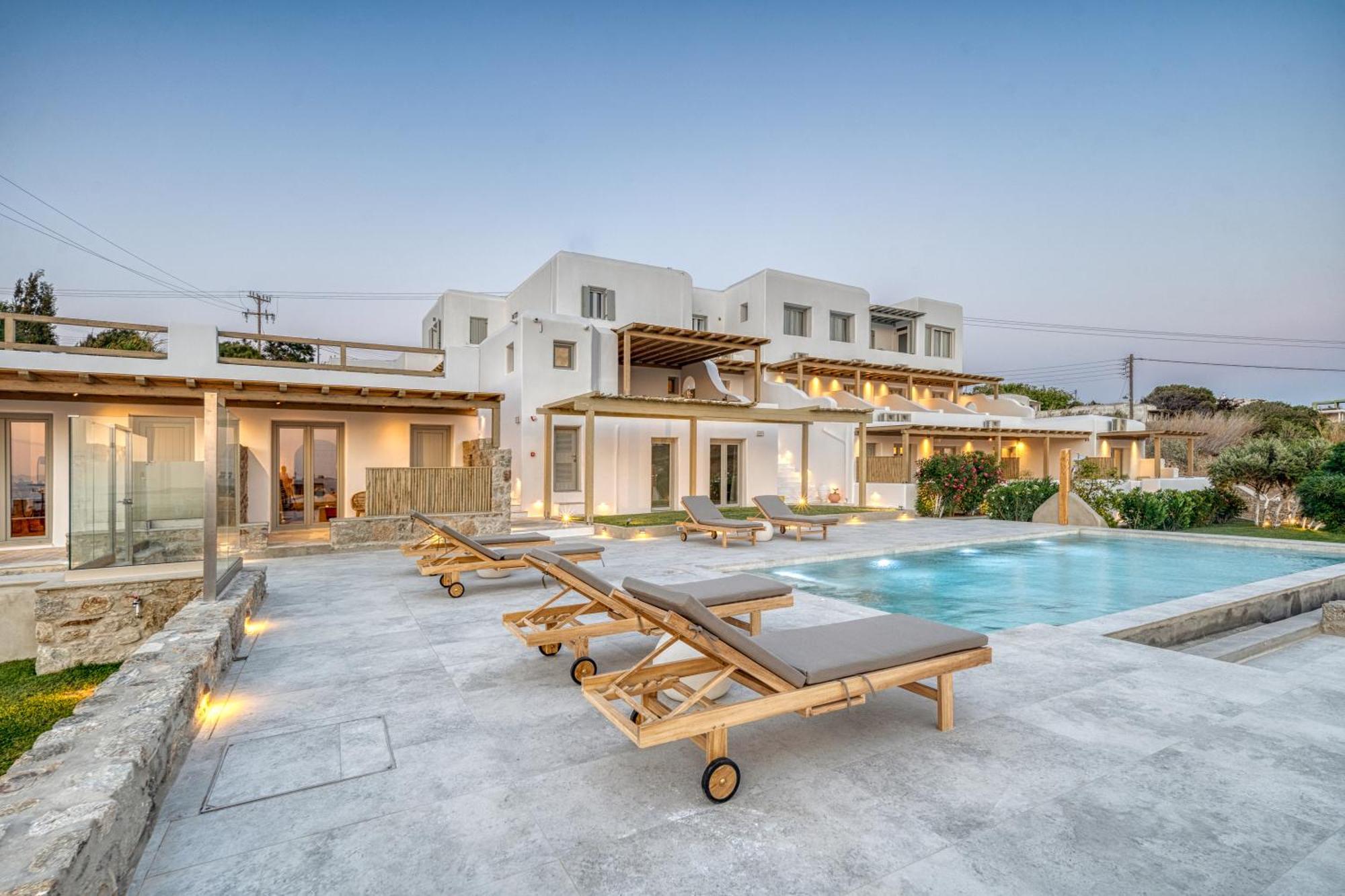Bed and Breakfast Ostria View Mykonos Mykonos Town Экстерьер фото