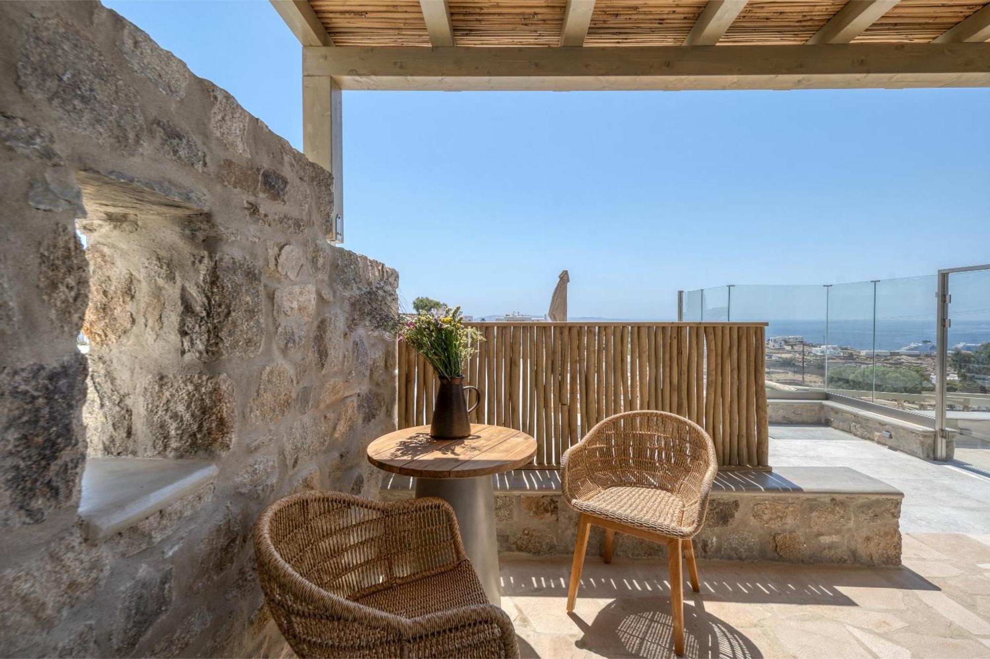 Bed and Breakfast Ostria View Mykonos Mykonos Town Экстерьер фото